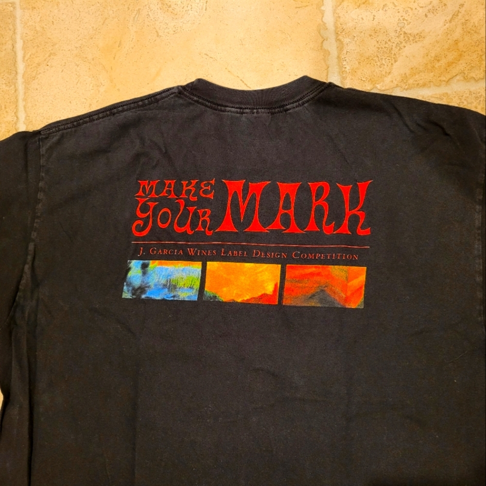 J. Garcia Art of Wine Label Artwork Competition T Shirt. - Picture 4 of 4